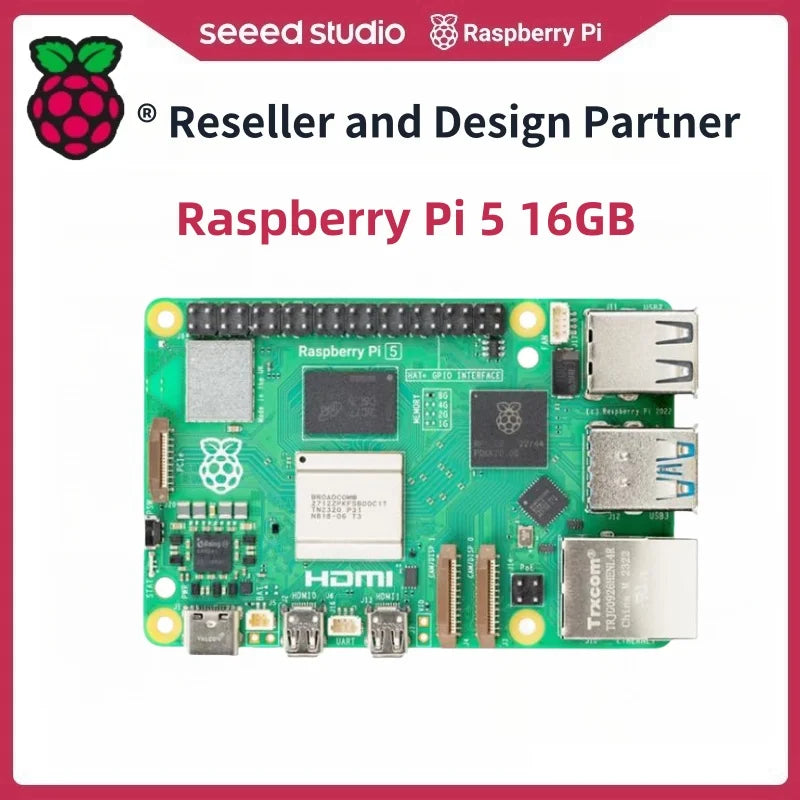 Raspberry Pi5 8GB 16GB 4GB 2GB Kit Laptop MIni PC Computer,2.4GHz 64bit Quad-core Arm Cortex-A76,Bluetooth5.0,BLE Wireless