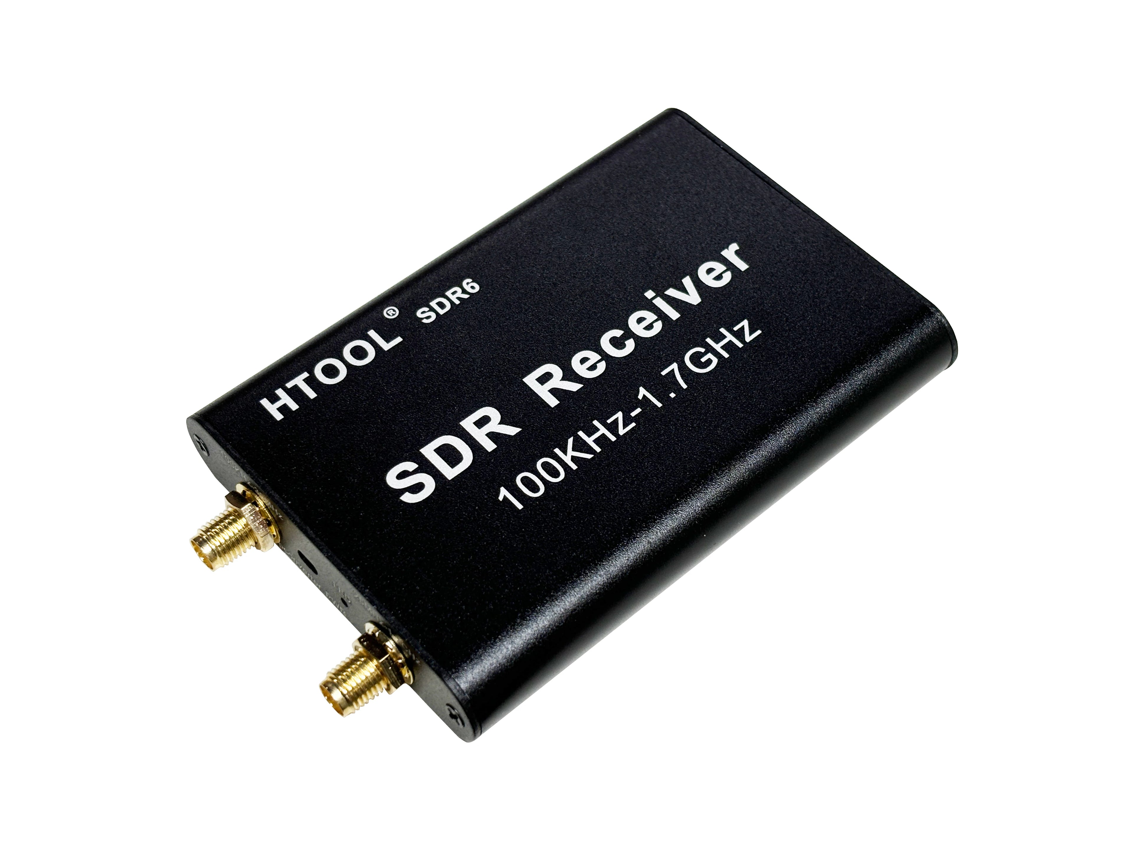 100KHz-1.7GHz SDR6 Receiver (Full Band SDR Receiver) Full Band RTL-SDR Receiver Aviation Short Wave Broadband
