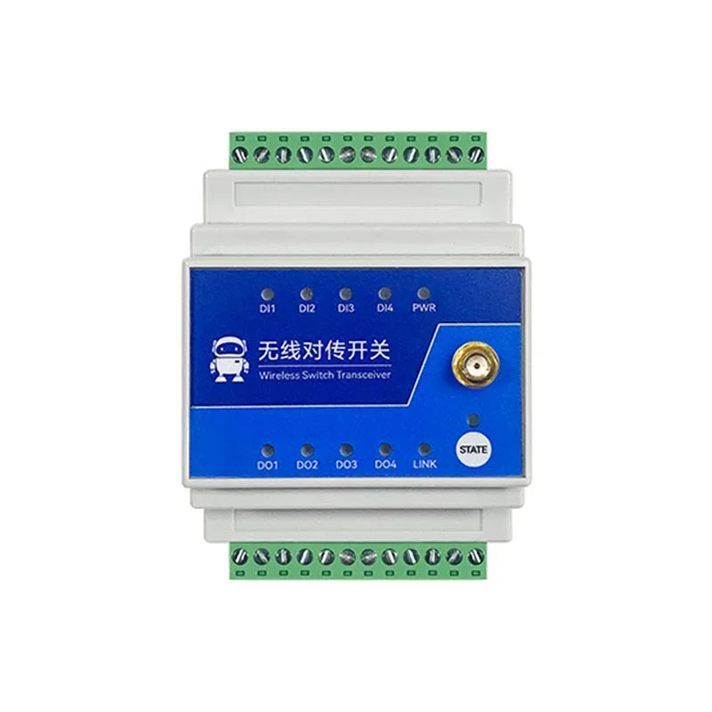 1/2/4/8-Way 915/868MHz Wireless Remote Synchronous Switch 5/10km Distance COJXU E860-DTU Series Industrial Grade Low Latency