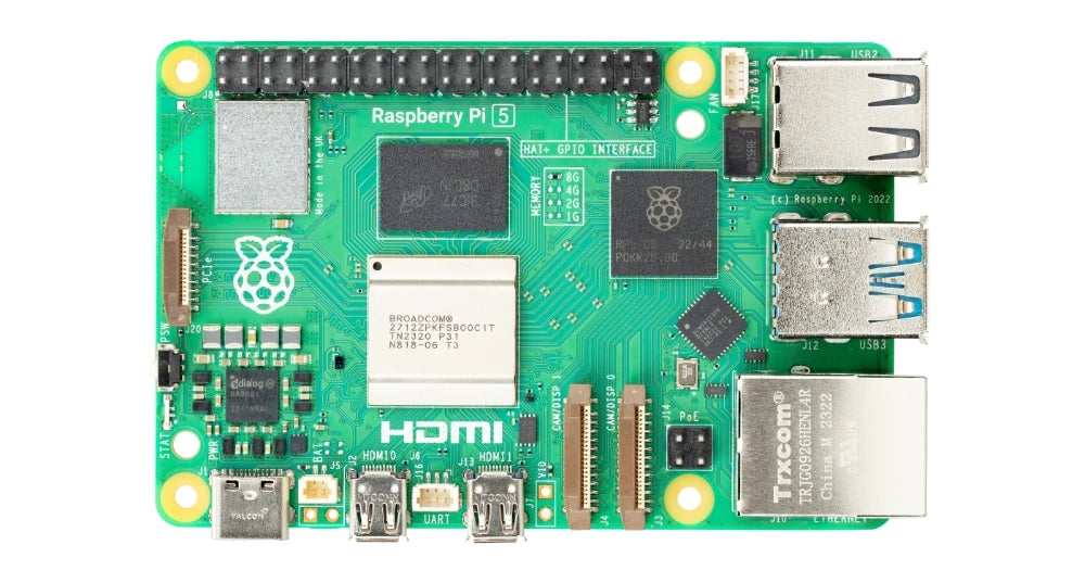 Raspberry Pi5 8GB 16GB 4GB 2GB Kit Laptop MIni PC Computer,2.4GHz 64bit Quad-core Arm Cortex-A76,Bluetooth5.0,BLE Wireless