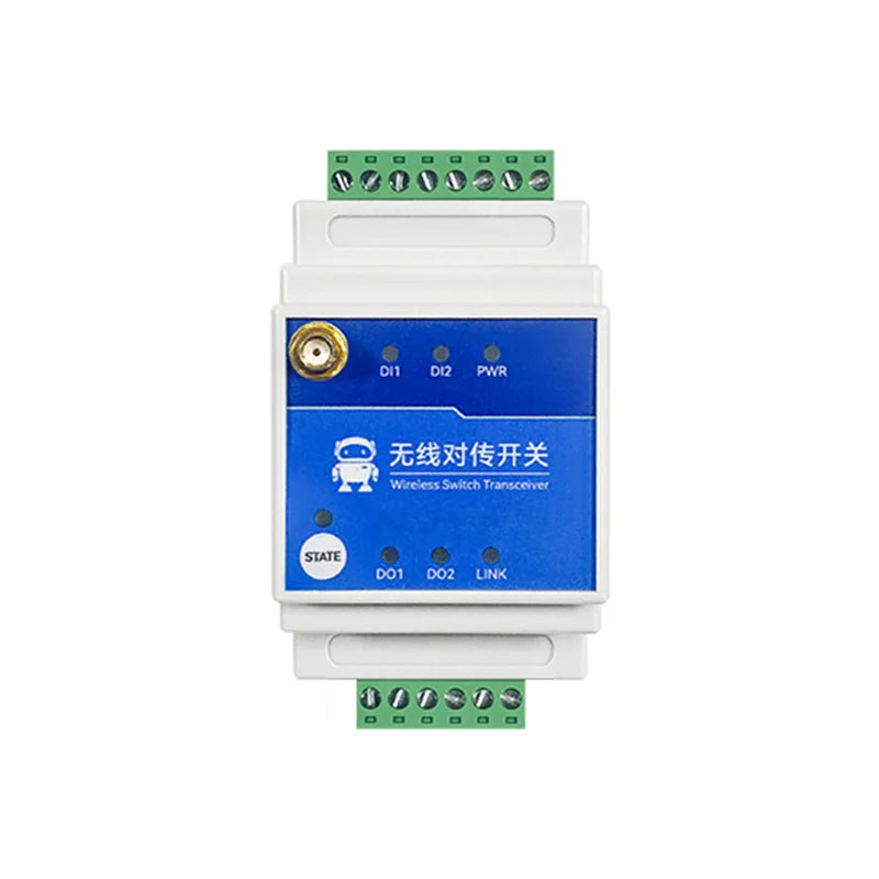 1/2/4/8-Way 915/868MHz Wireless Remote Synchronous Switch 5/10km Distance COJXU E860-DTU Series Industrial Grade Low Latency
